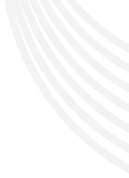 A white background featuring several faint, curved, parallel lines sweeping from the upper left corner toward the lower right corner, creating a subtle, minimalist abstract pattern.